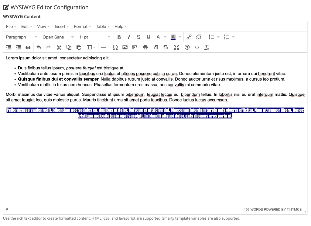 WHMCS Banner Manager with WYSIWYG editor for content generating